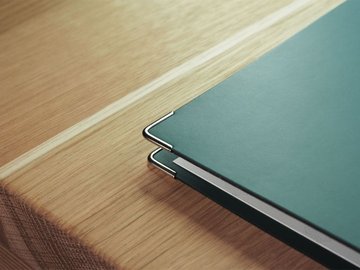 4 esquinas de libro de metal plateado